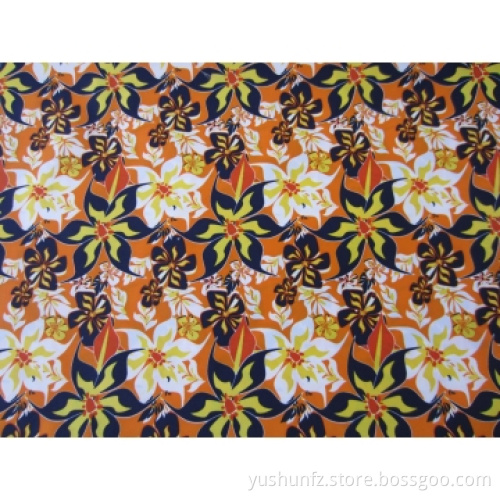New Style Printed Peach Skin Fabric